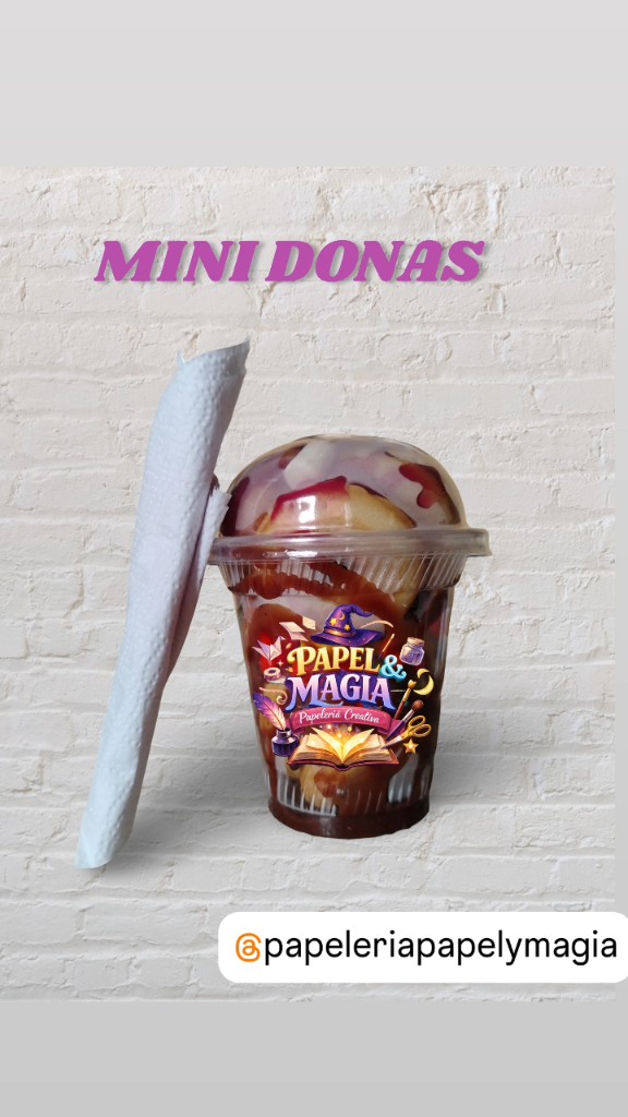 Vaso mini donas