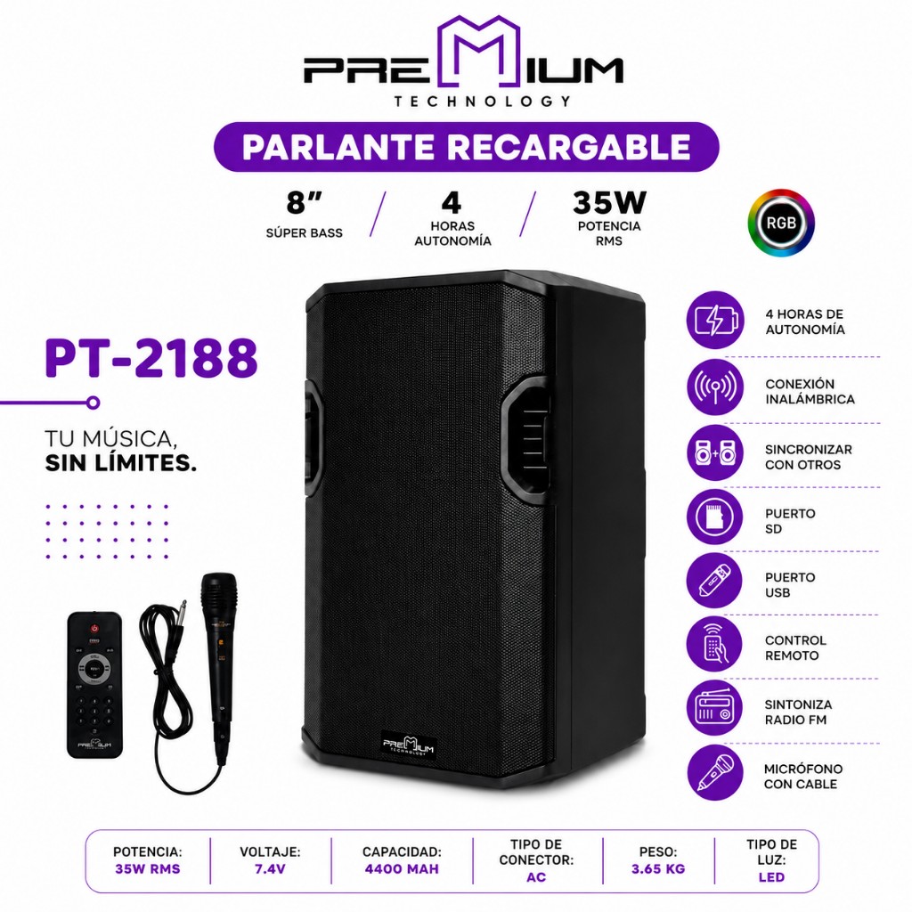 PARLANTE PREMIUM 2188