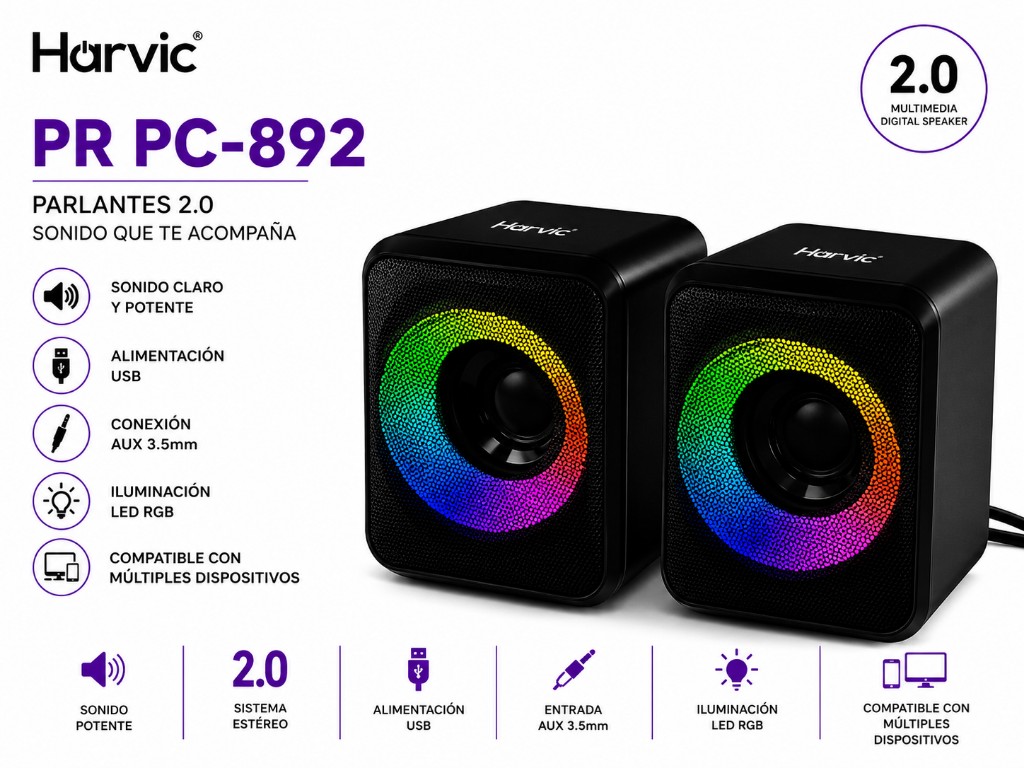 PARLANTES PARA PC-892