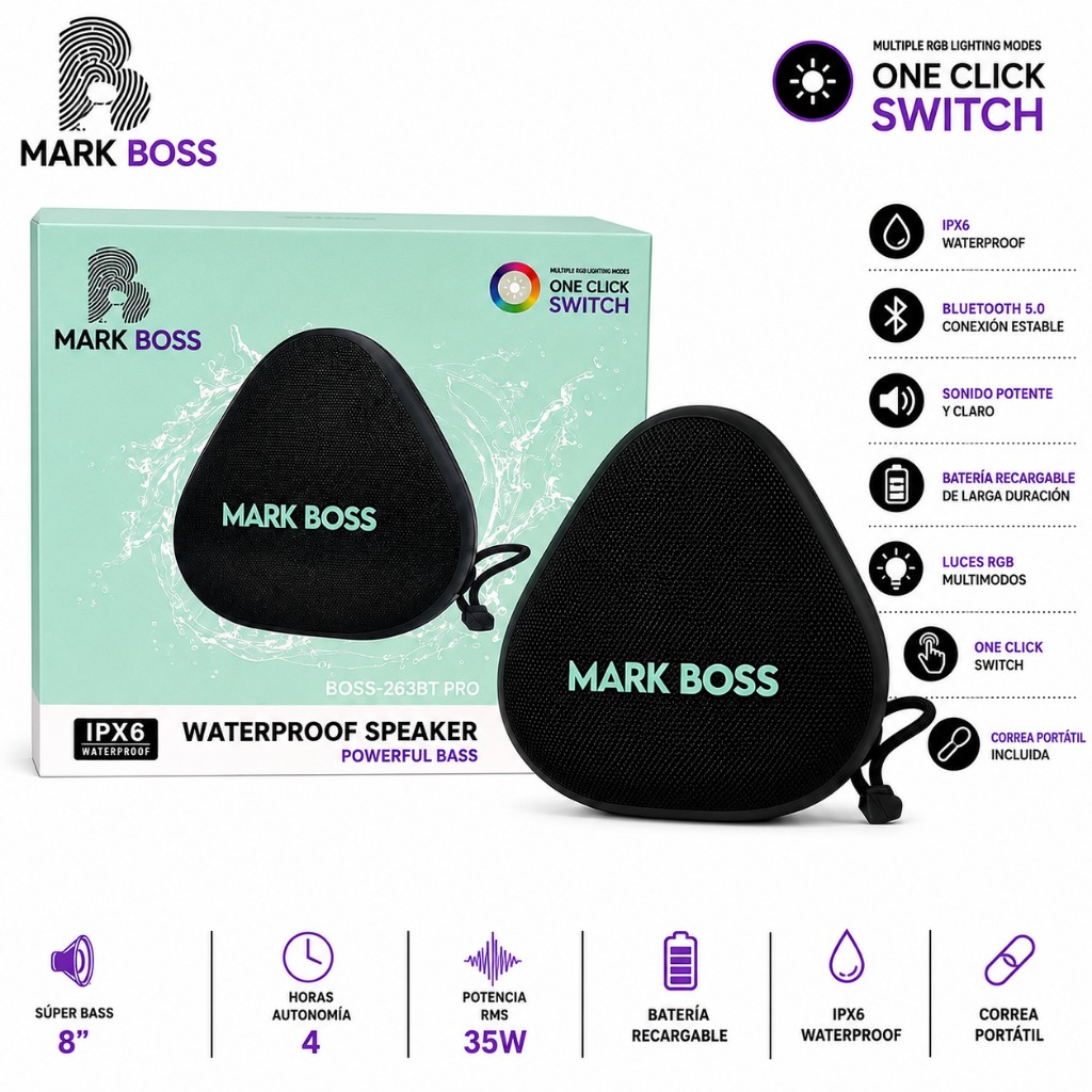 PARLANTE MARK BOSS 263