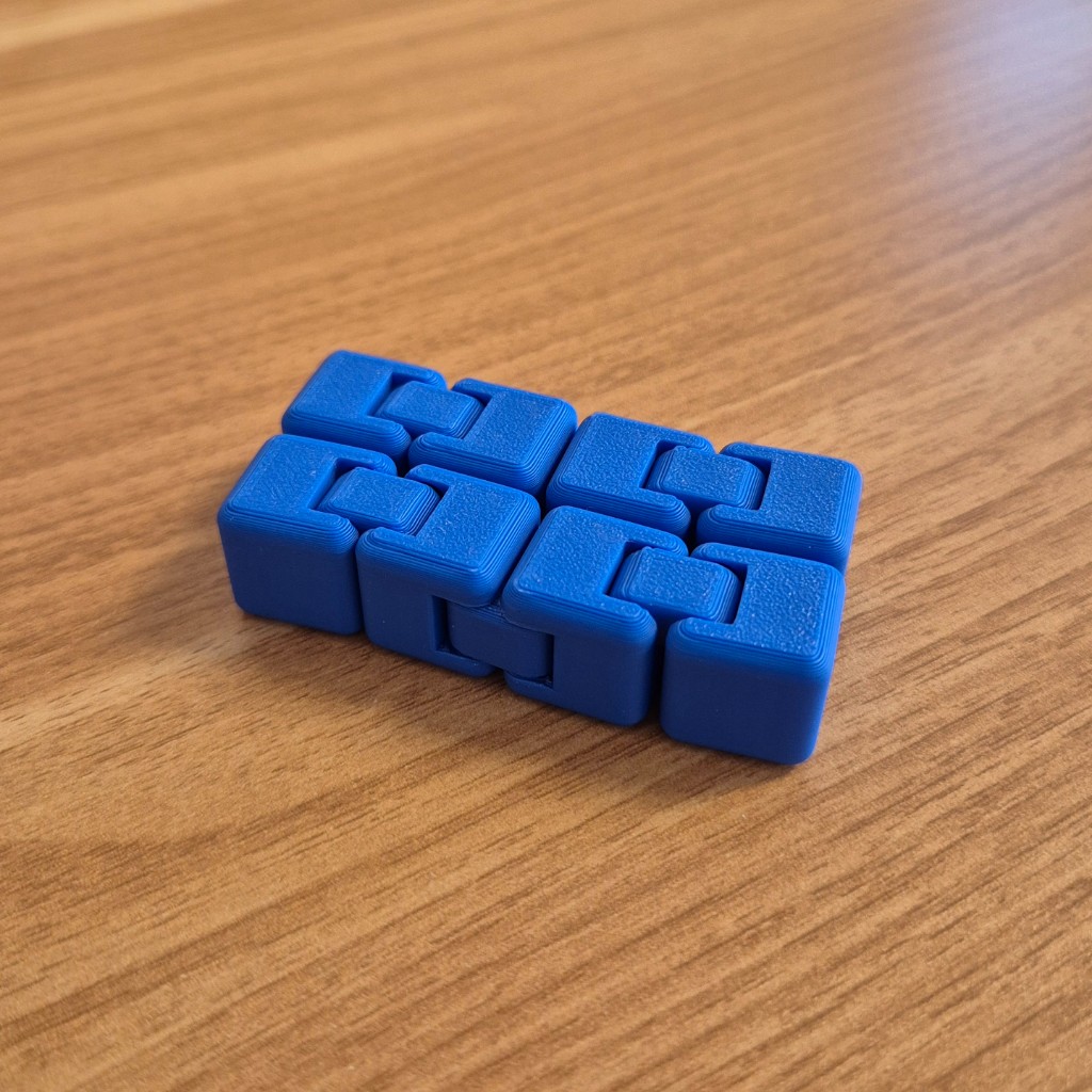Fidget cubo infinito simples