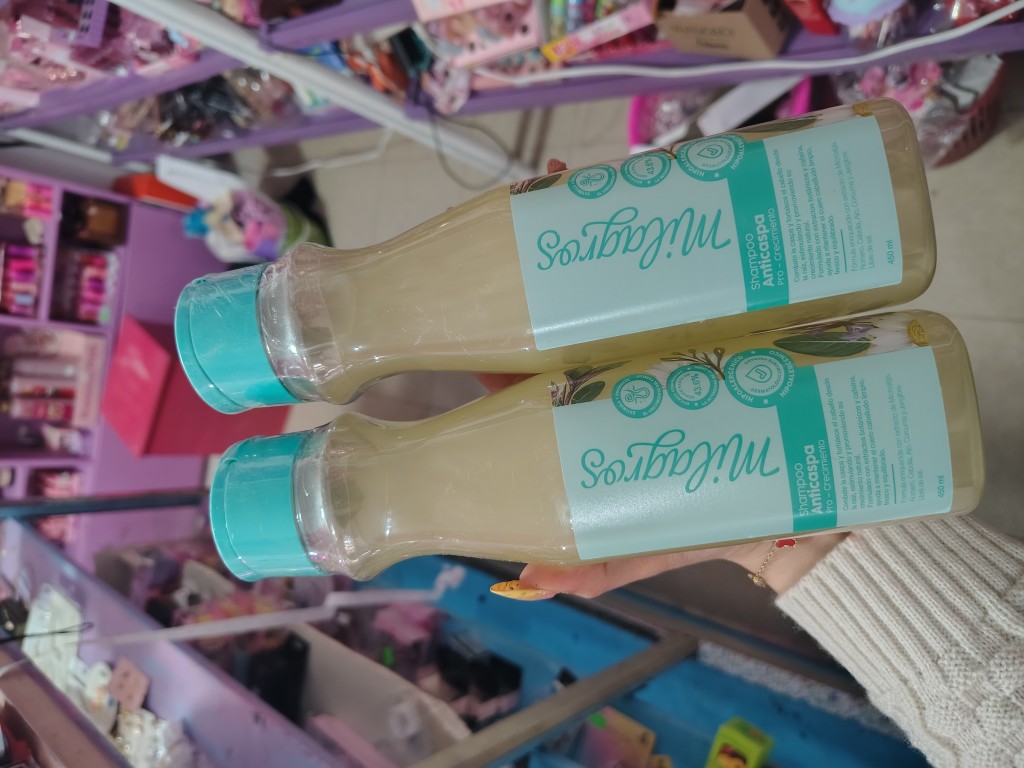 Shampoo anticaspa milagros