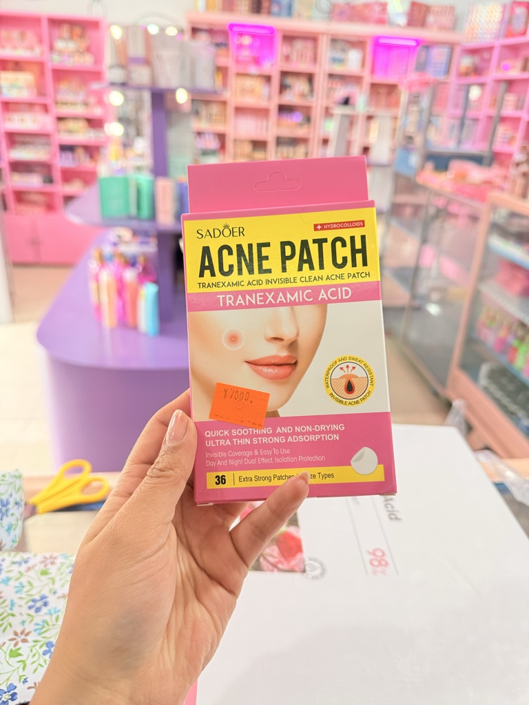parches de acne azul