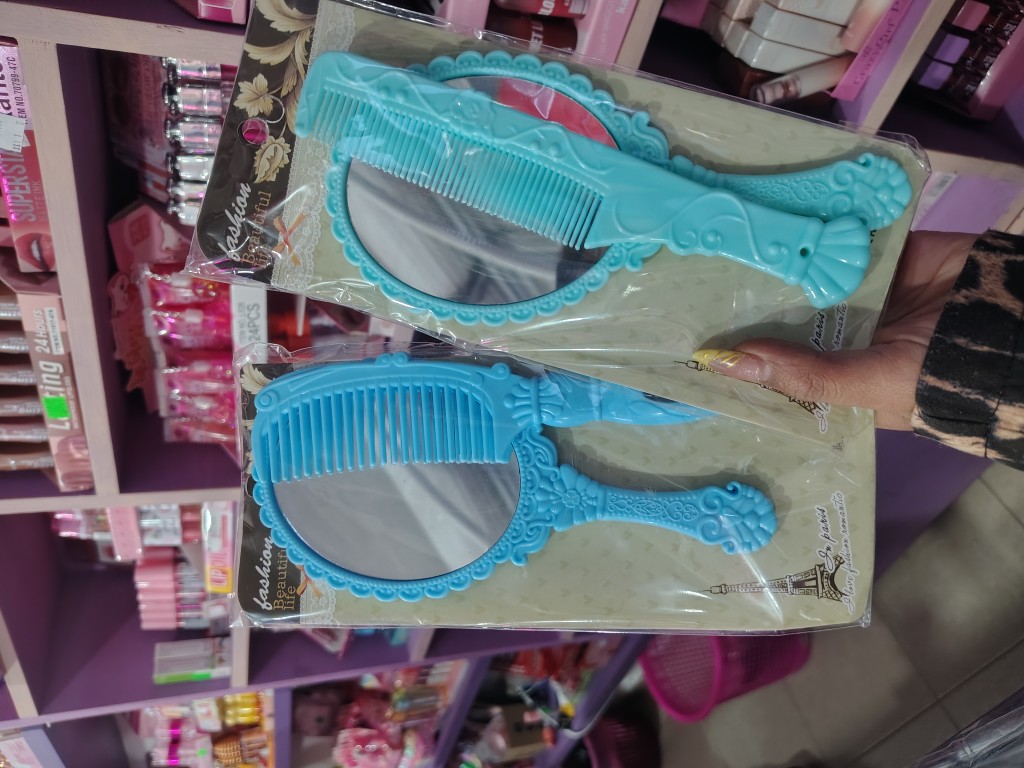 Espejo y cepillo princesa