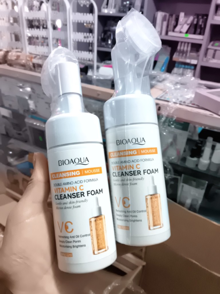 Espuma vitamina c