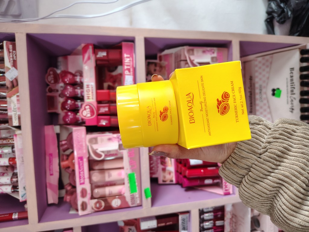Crema de curcuma