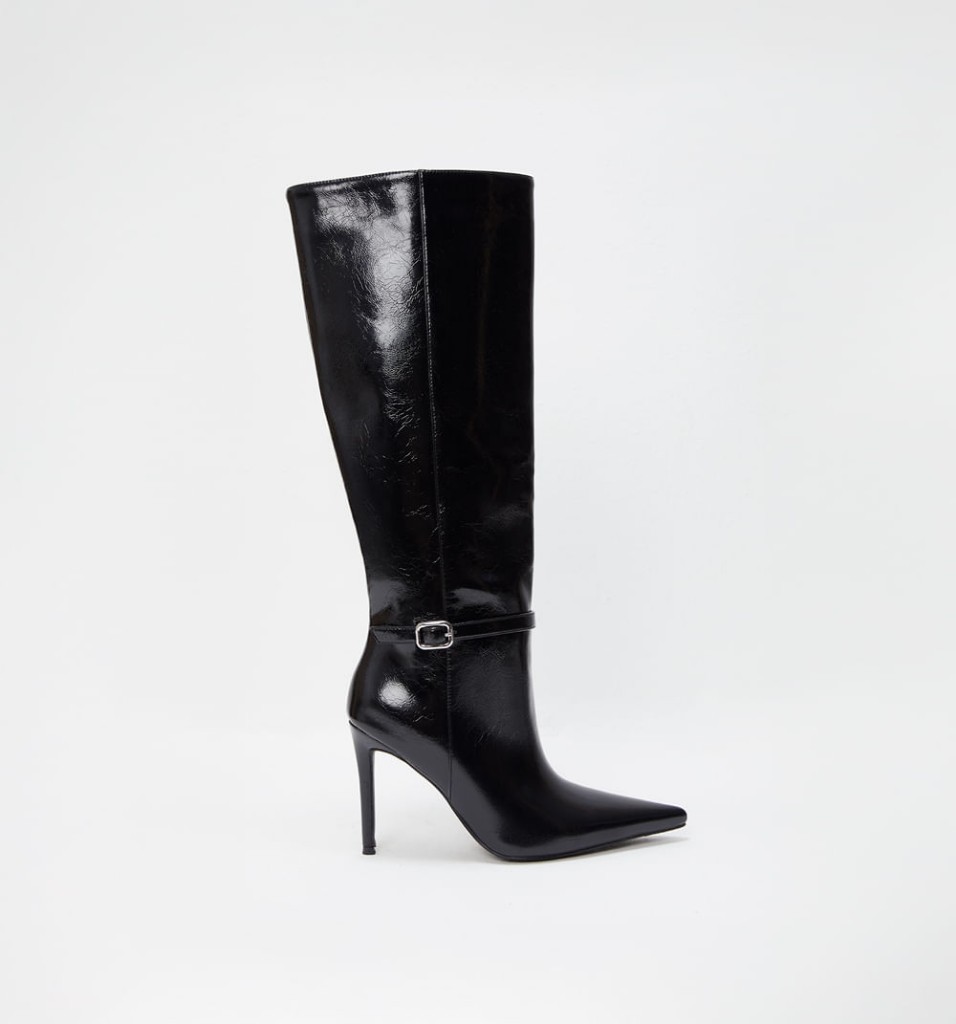 Botas negras tacón alto