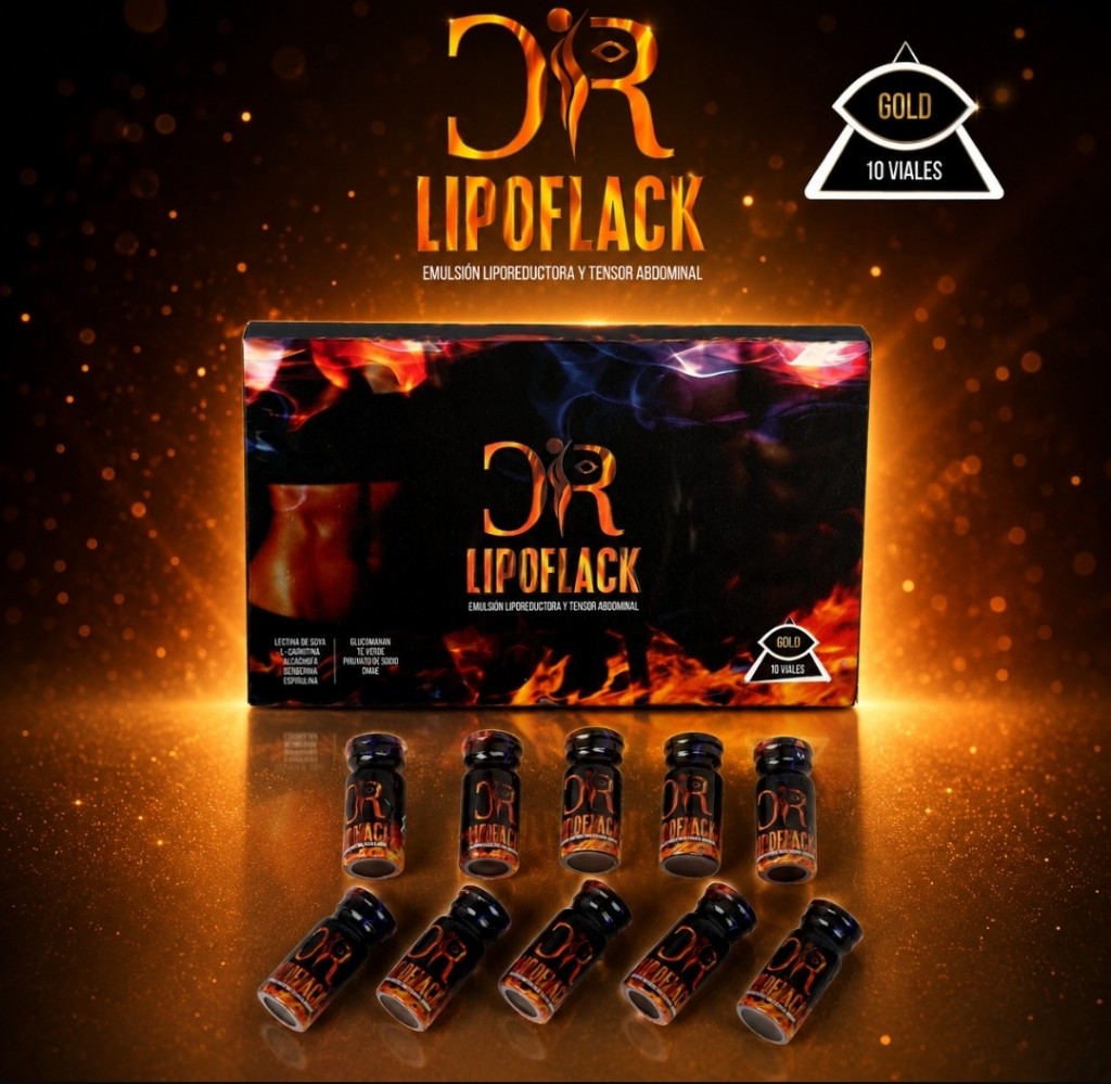 Lipoflack Gold 10 viales x 10 mL