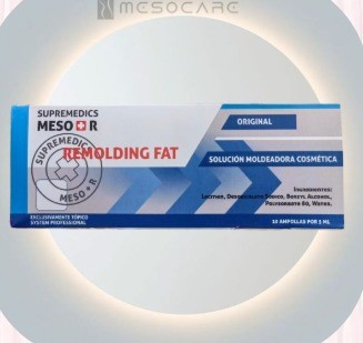 Supremedics Remolding Fat 10 ampollas x 5 mL
