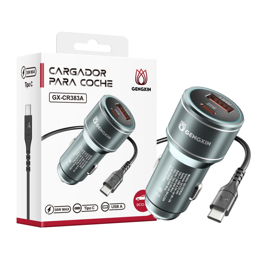 GENGXIN cargador para carro 38W