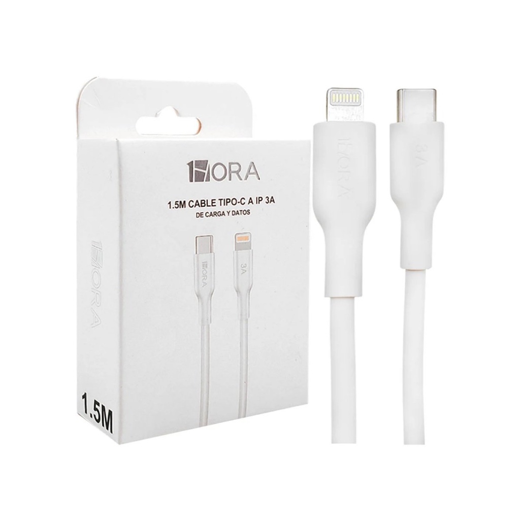1HORA cable Tipo-C a iP
