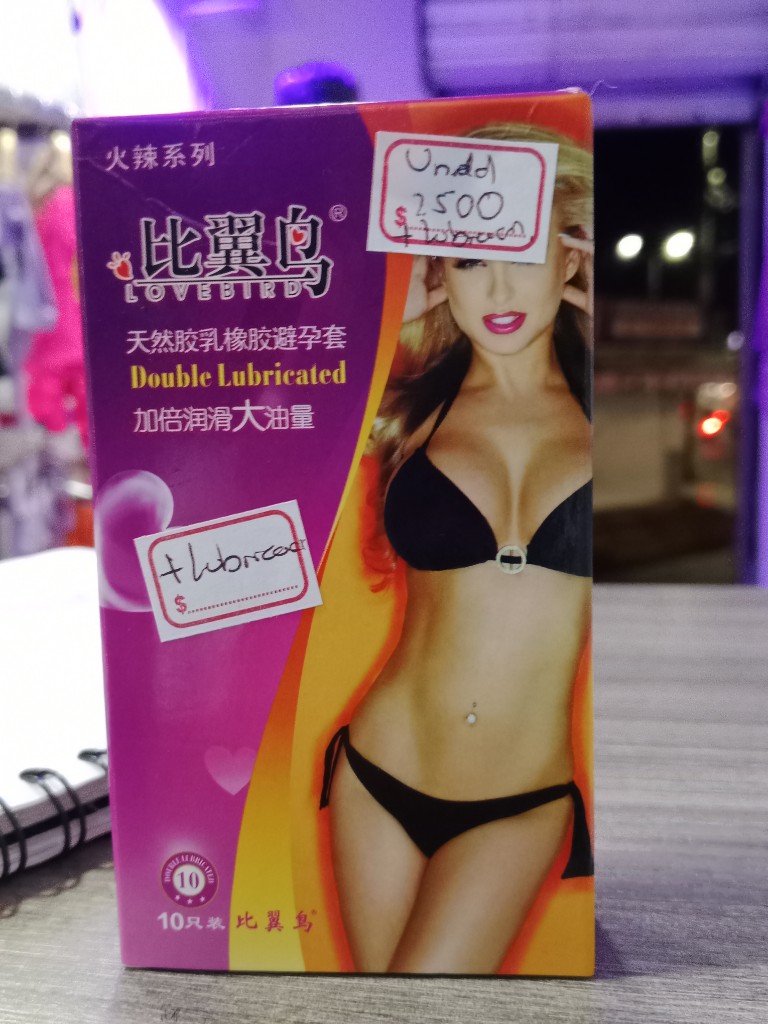 Condón doble lubricación chino