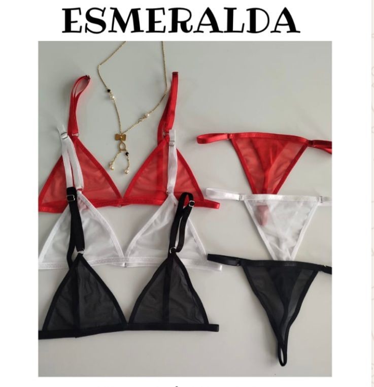 Lencería conjunto Esmeralda