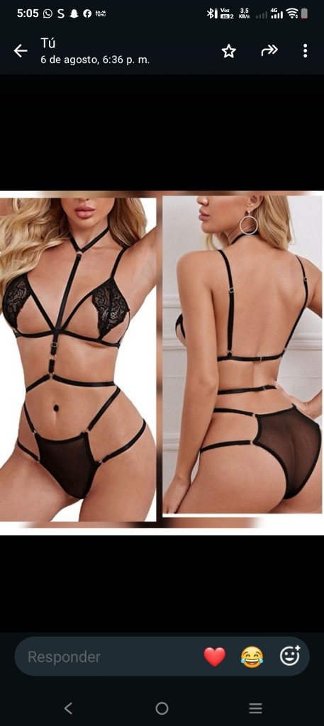 Lencería conjunto leyla