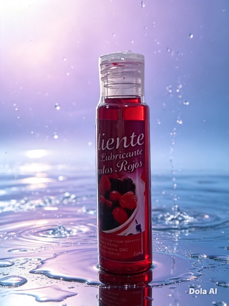 Lubricante en Gel  caliente de frutos rojos