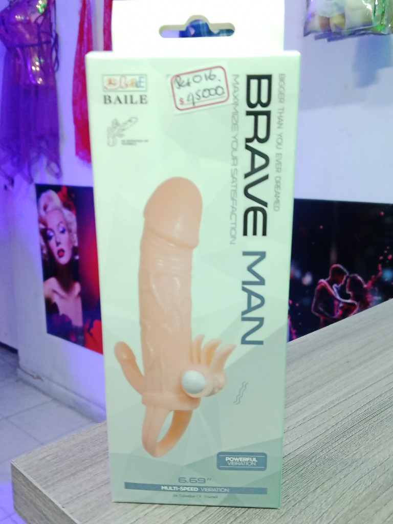 Funda vibración brave man