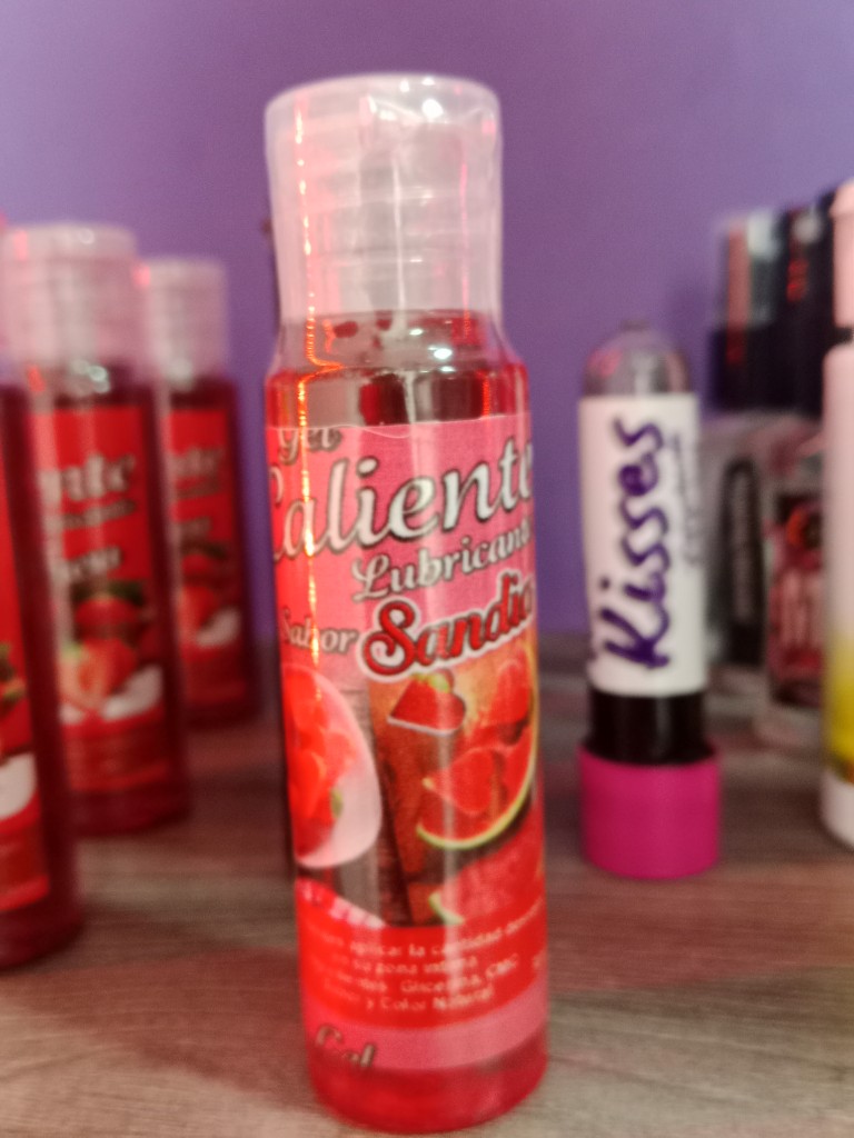 Lubricante Gel caliente sabor sandía  30ml