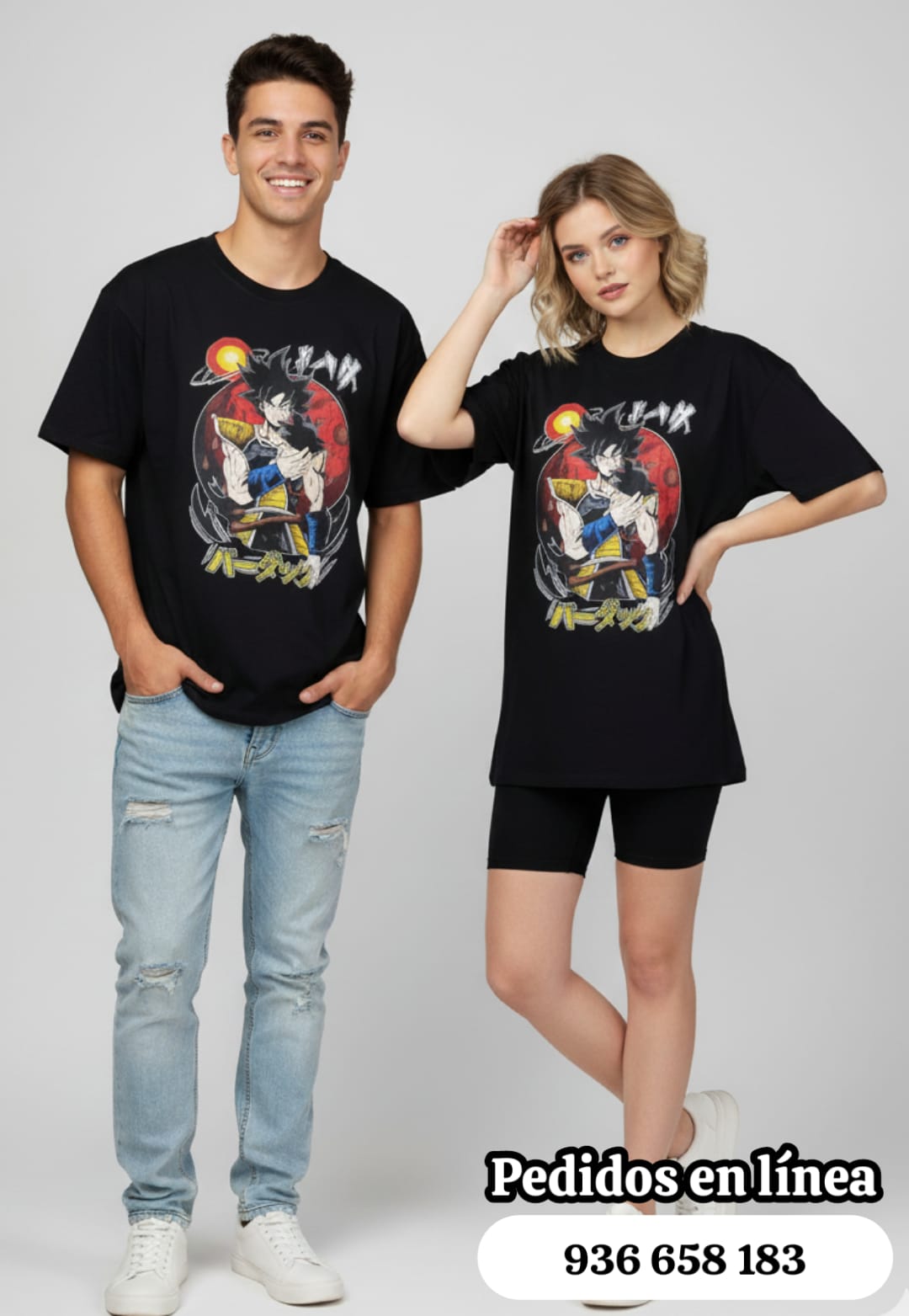 Polo oversize anime Bardock