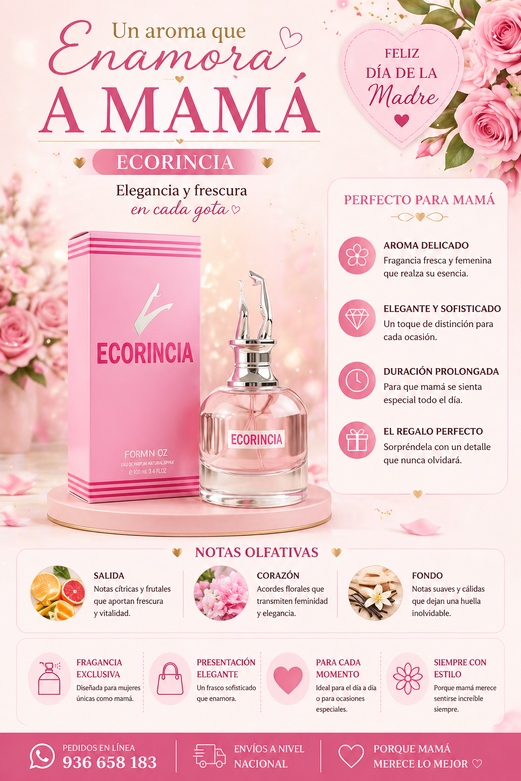 Ecorincia Eau de Parfum Feminino