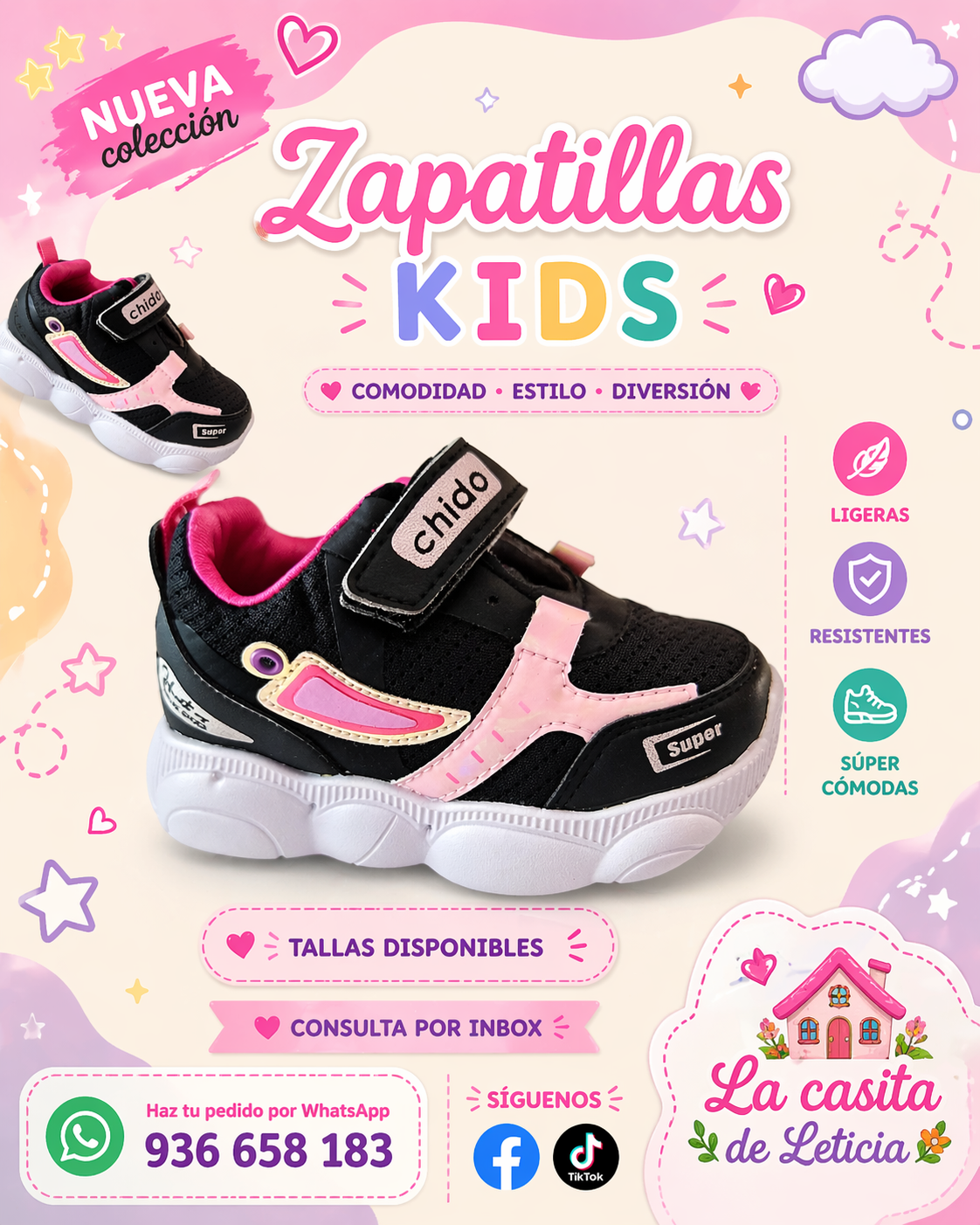 Zapatillas kids Chido