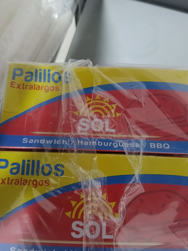 Palillos Extralargos El Sol Para Hamburguesa