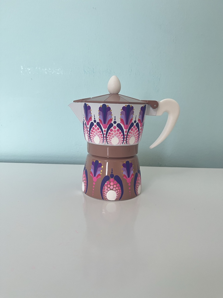 Greca 3tz mandala rosa fon. Rosa viejo