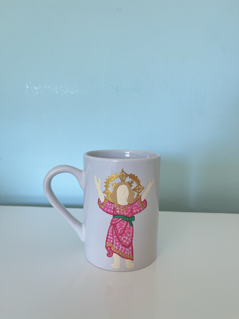 Taza pozuelo Divino Niño Jesús