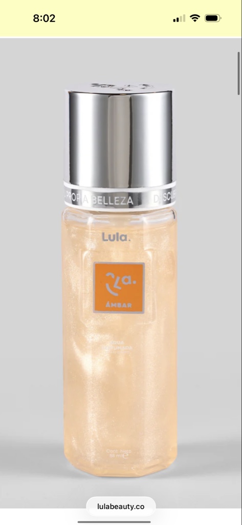 SPLASH CORPORAL CON ILUMINADOR AMBAR 88ML LULA