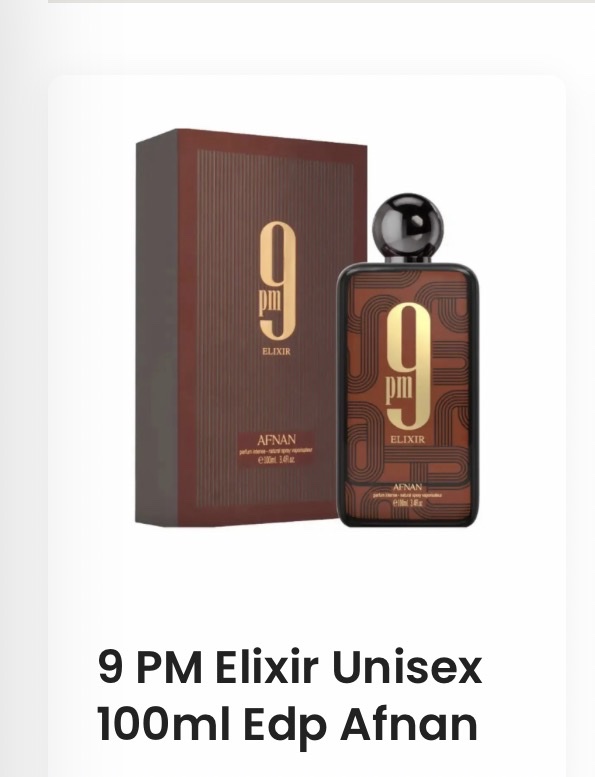 Afnan 9 PM Elixir