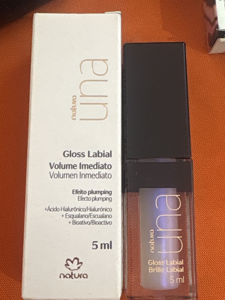 Gloss labial uña incoloro