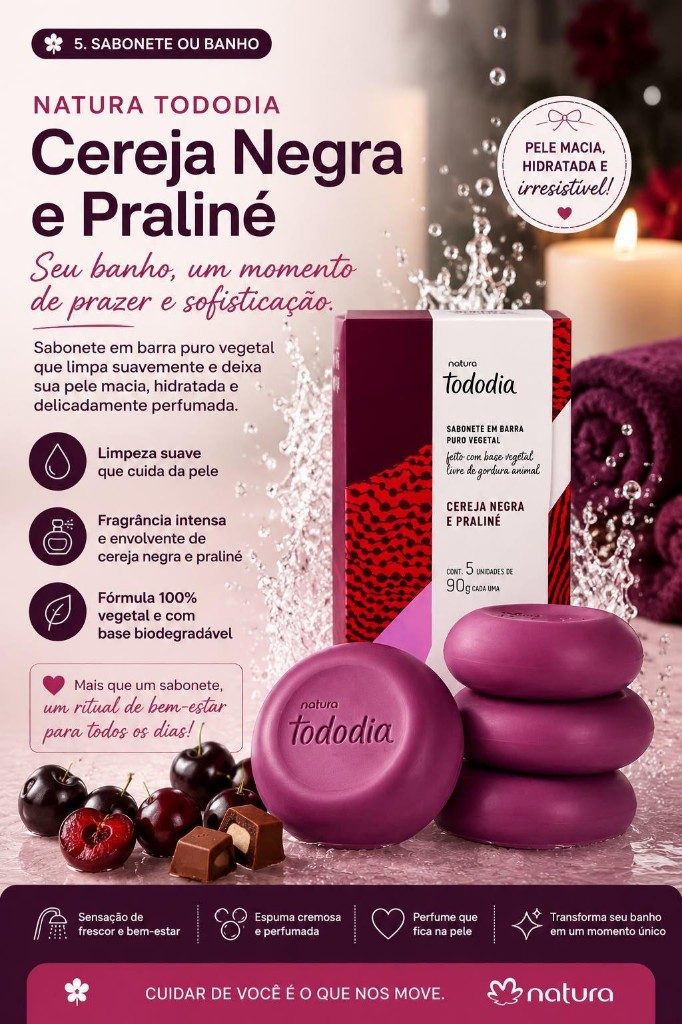 Jabon cereza y prali e