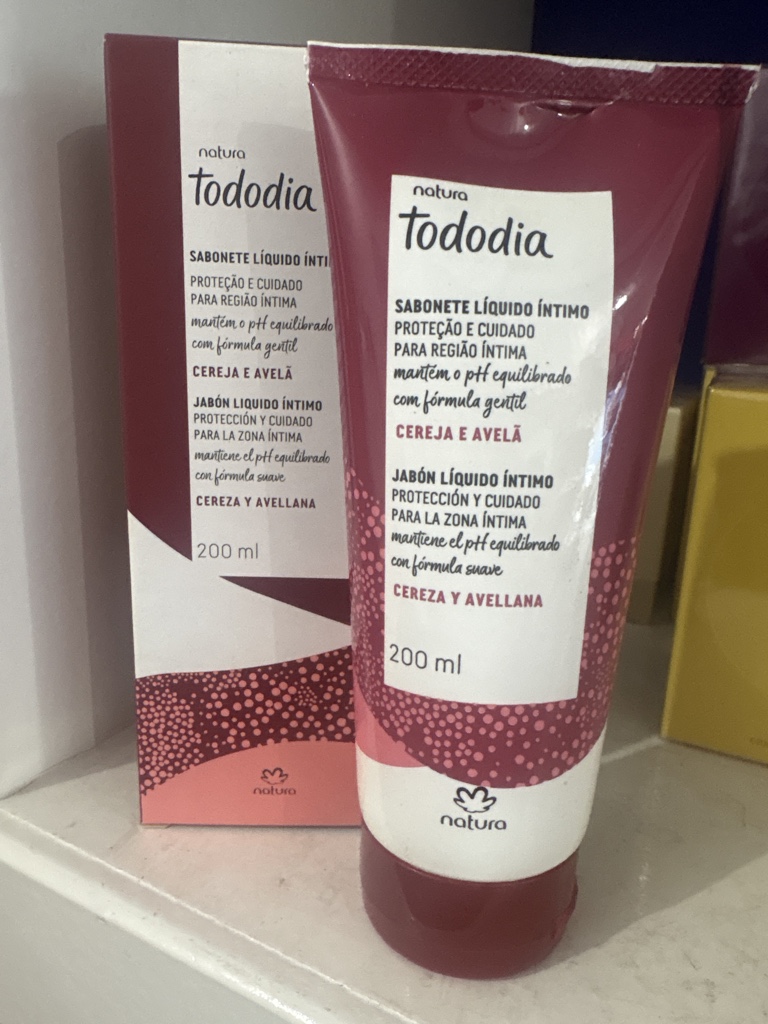 jabon liquido intimo cereza y avellana