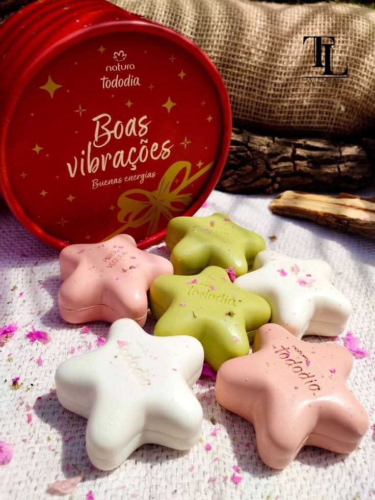Jabon. Surtido estrella 6 unidades  50 gr