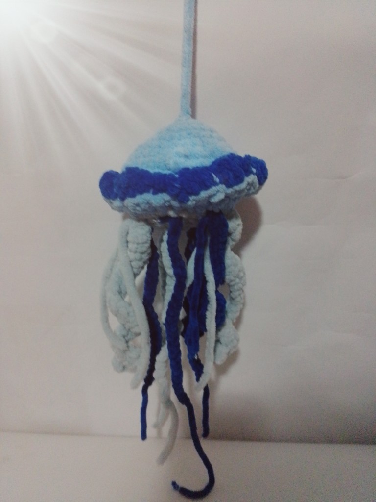 Medusa azul