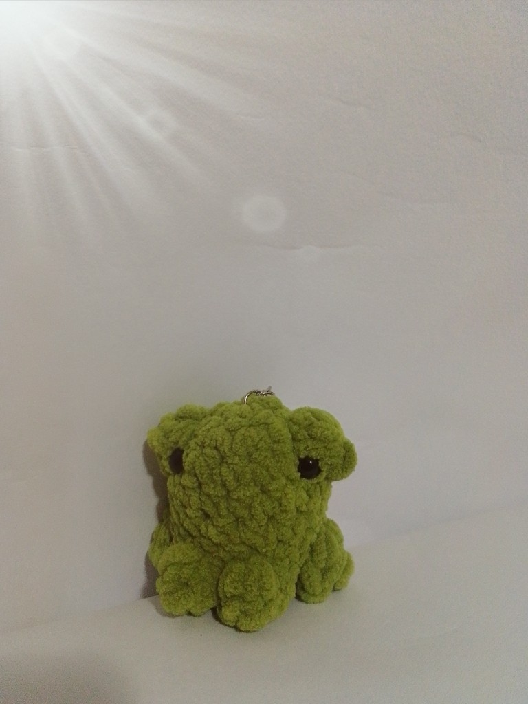 Llavero rana 🐸 crochet