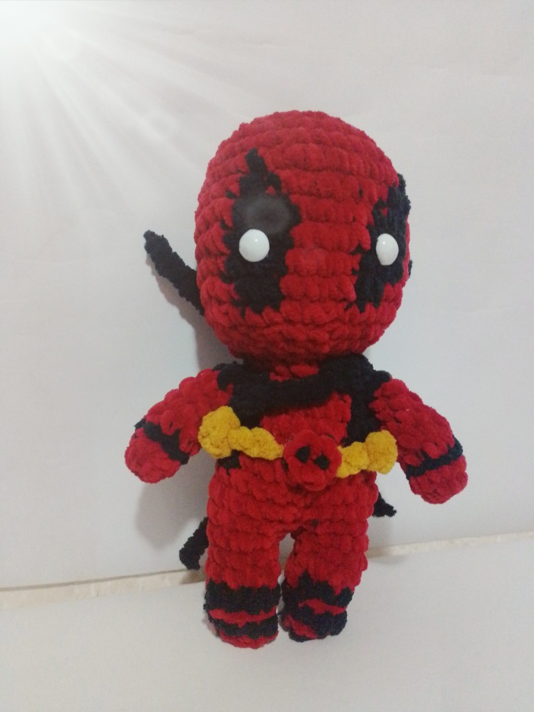 Deadpool peluche a crochet