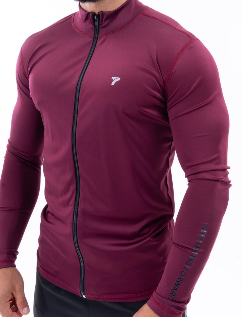 BUZO ROLLING PRO HOMBRE VINOTINTO