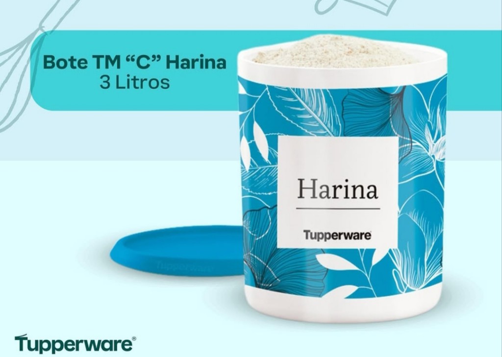Bote TM 3L Harina Aqua