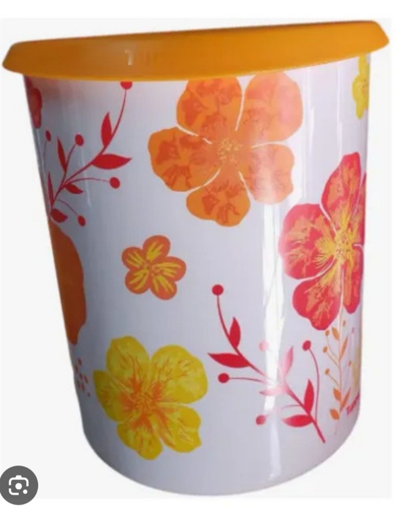Bote TM 4.4L Flores Naranja