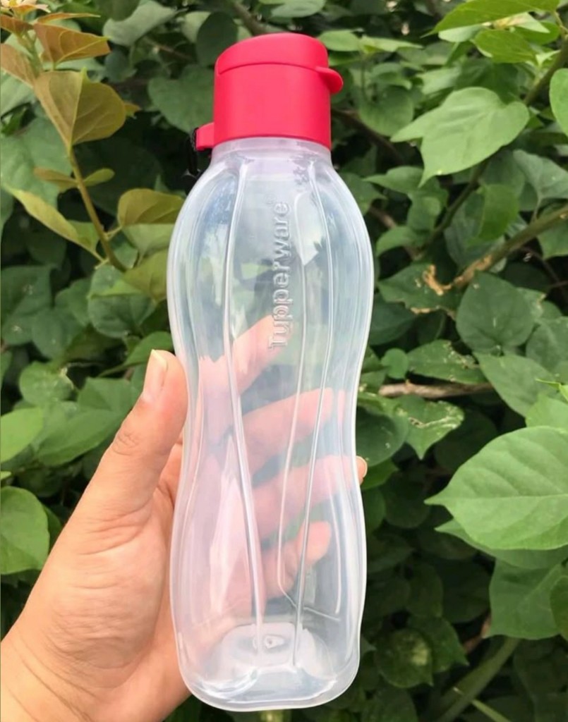 Eco twist 1L Traslúcido sello Rojo