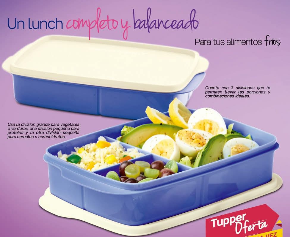 Eco Lunch rectangular Celeste s/crema