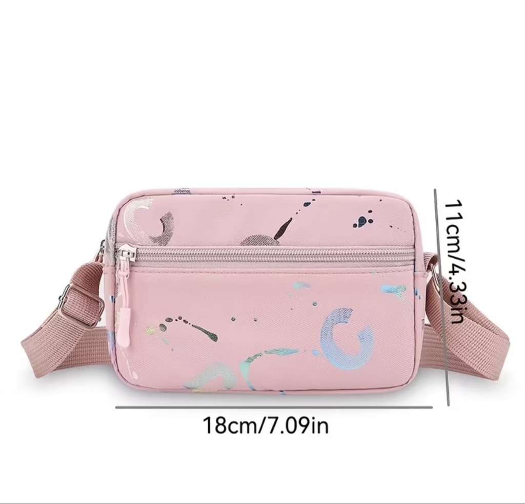 Cartera rosa .