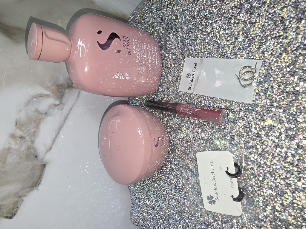 Set cosmetico rosa DiLino