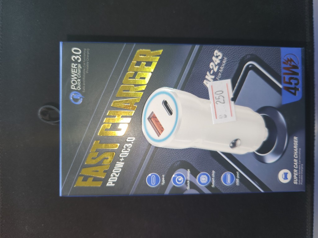 Power Fast Charger 45W blanco