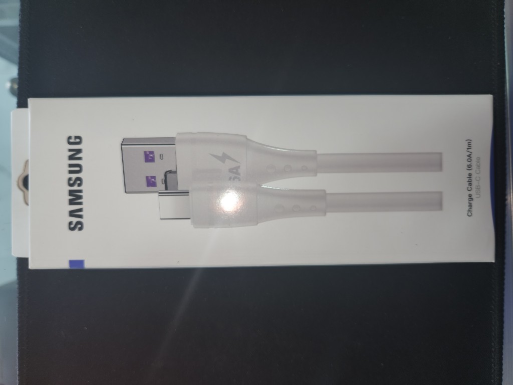 Samsung cable USB-C blanco 6A