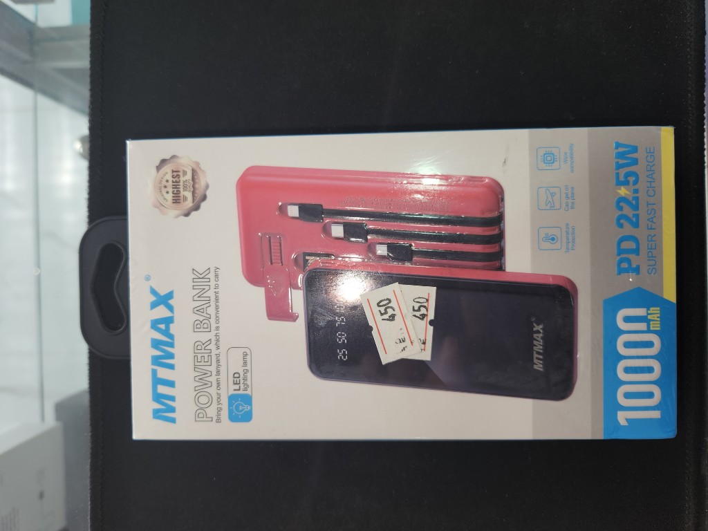 MTMAX power bank 10000mAh