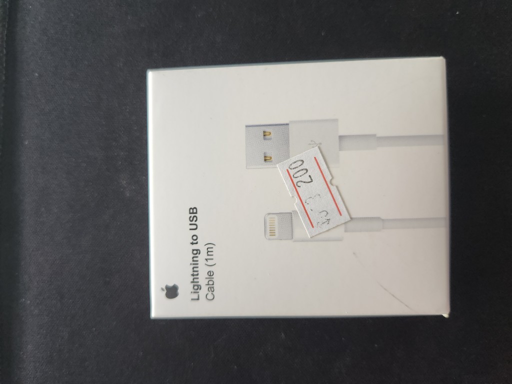 Apple Lightning a USB 1m