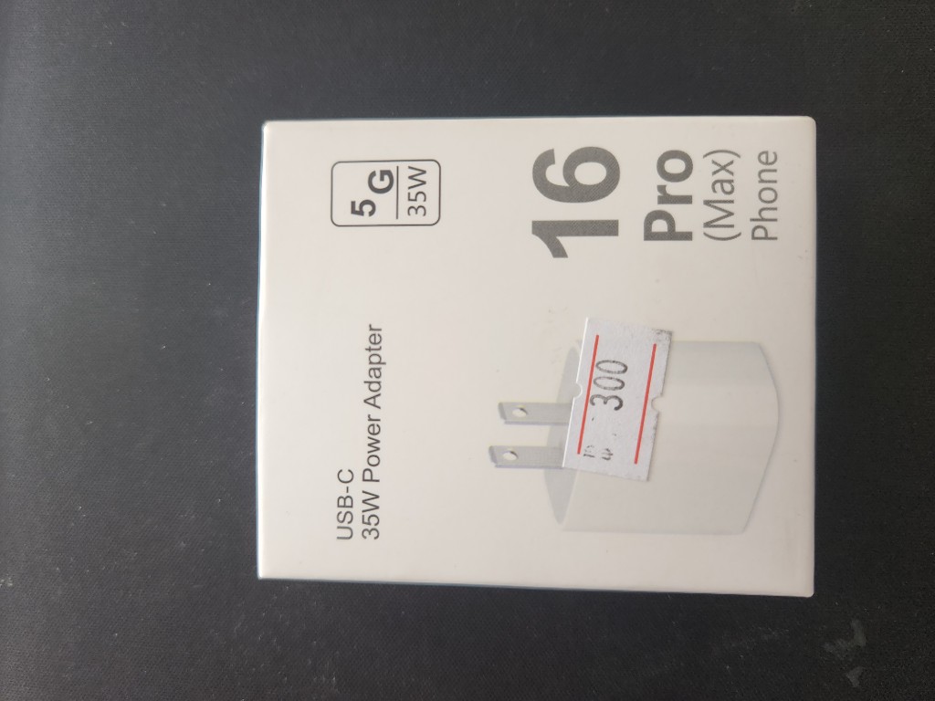 Cargador tipo C 35W iPhone 16 Pro Max