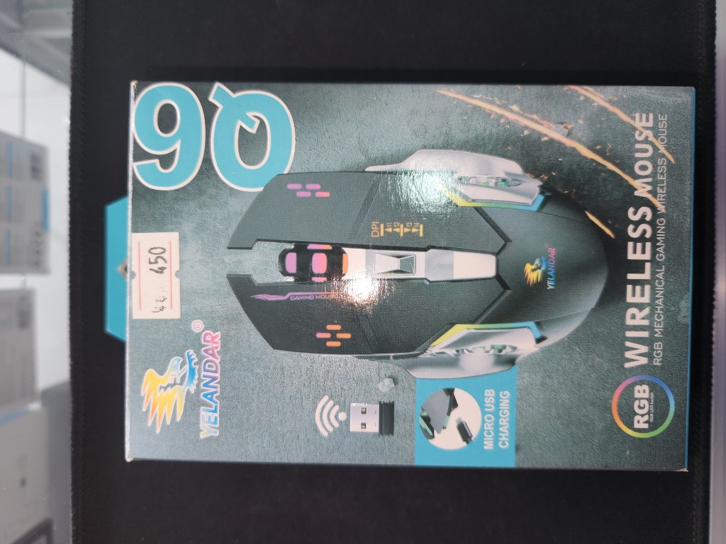 Yelandar Q6 mouse inalambrico RGB