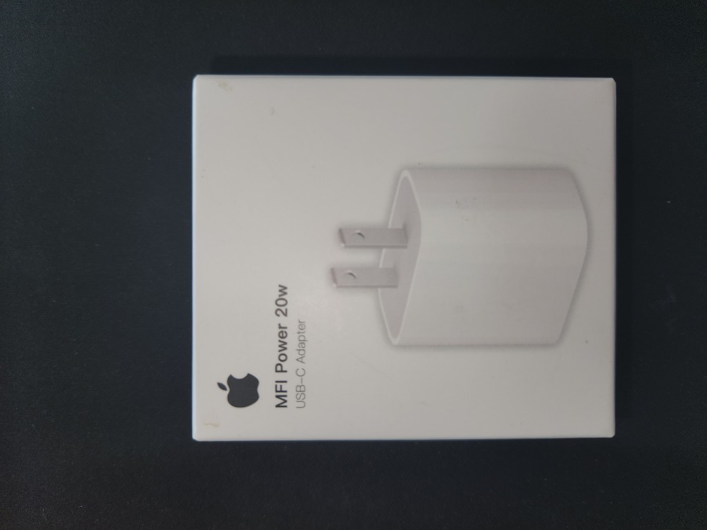 Apple cargador blanco 20W